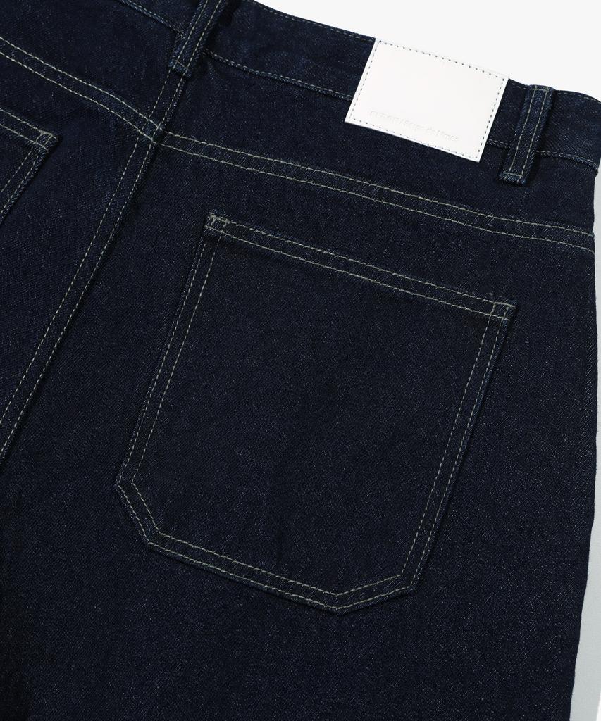Seleuji One-Pleat Wide Denim Pants V7_Normal Blue