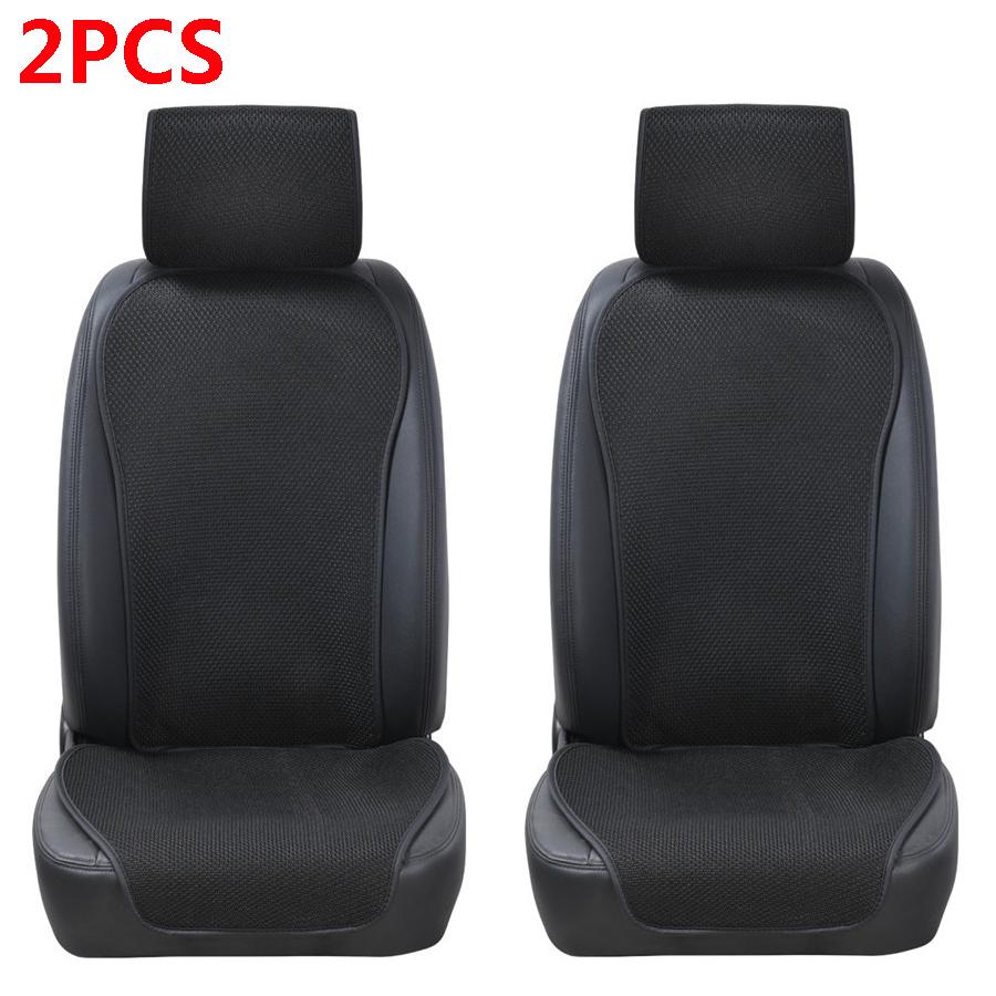 

2PCS Breathable Ultra-Thin Ice Silk Non-Slip Split Car Seat Cushion Car Seat Cover Car Interior Decoration Protection Car Seat