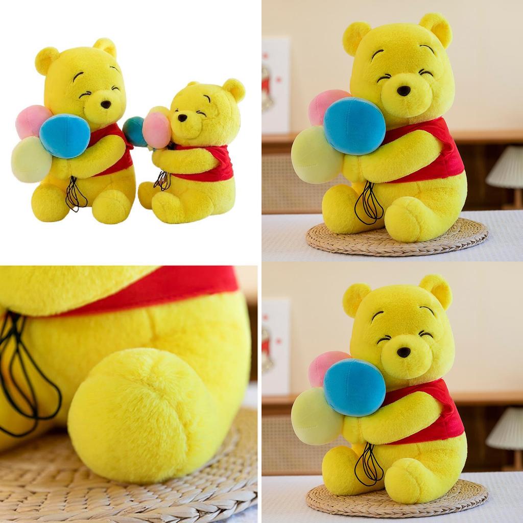 Adorable Winnie The Pooh Balloon Plush Toy Pillow For Girls Sleep Time Gift