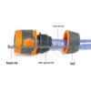 Orange ABS Plastic 4-Point Water Pipe Quick Connector Gun Accessories