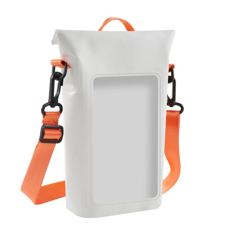 500D PVC Survival Pack Outdoor Bag Waterproof Ultra Lightweight Dry Bag Swimming Kayak Dry Bag синий