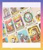 Poteneko Tarot Rider Edition Oracle Cards with Japanese Cat Tarot Fortune Telling Instructions, Cards, [Authentic]