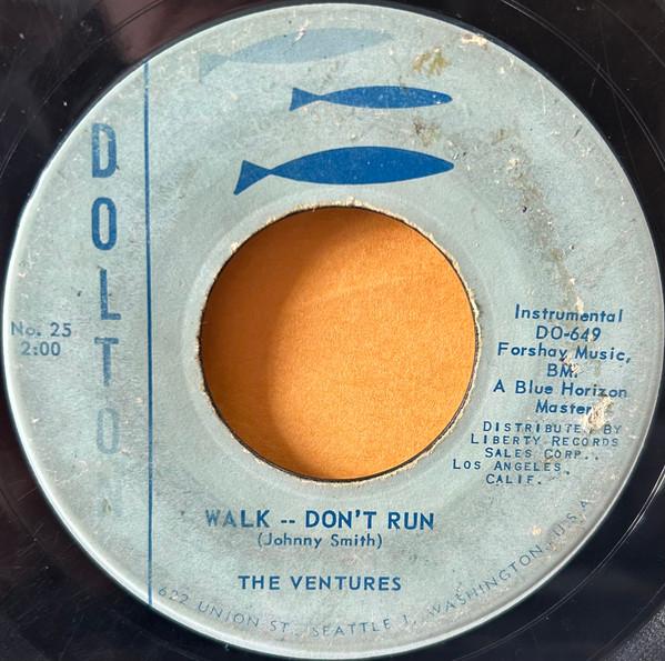 

7inch Record VENTURES Walk Dont Run The McCoy DO649 Dolton Records 1960 US Rock Used