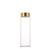 Gold-Capped Glass Test Tube Coffee Bean Storage Jar