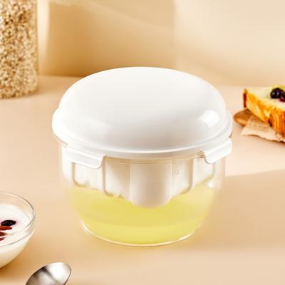 Jemné sitko na jogurt Priehľadný telový jogurt Separátor srvátky Odnímateľný Ľahko čistiteľný sitko na jedlo Filter výrobníka na jogurt