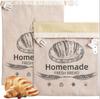 Beeswax Bread Bag Can Be Reused. Beeswax Bag Food Preservation Bag 2 Pieces