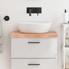 VidaXL Light Brown Bathroom Countertop 60x30x6 Cm Treated Wood 3156103