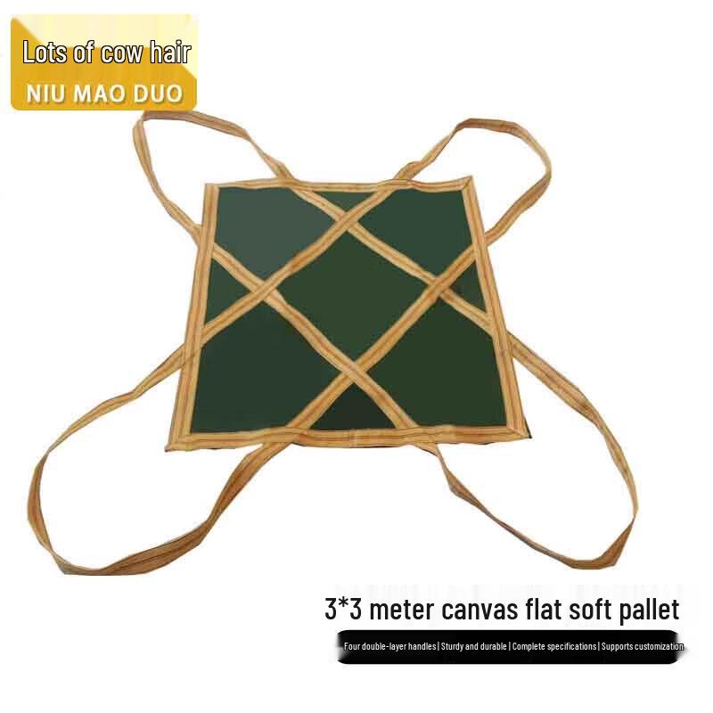 Heavy-Duty Industrial Canvas Ton Bags
