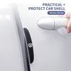 4pcs Rubber Bumper Strip Car Door Anti-Collision Emblem Sticker For VW GTI Polo Golf Passat Tiguan Arteon Touareg Taigo CaddyPC6