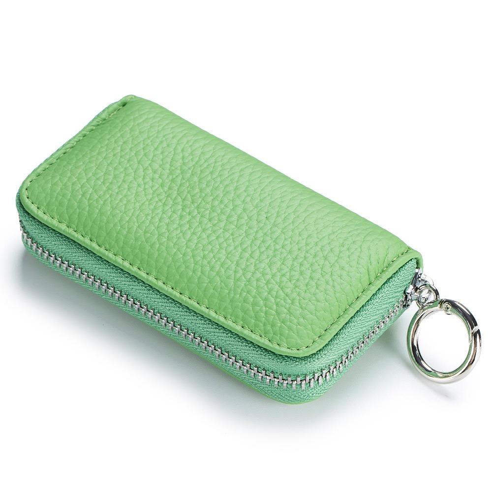 Zipper Closure Keychain Pouch Multifunctional Car Key Organizer Casual Portable Key Bag  Card Bag