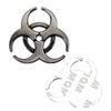 Umbrella Biohazard Logo Car Badge Sticker Side Fender Rear Trunk Emblem Decal for SUV Car  Truck Sports Car Racing Car Motorcycle