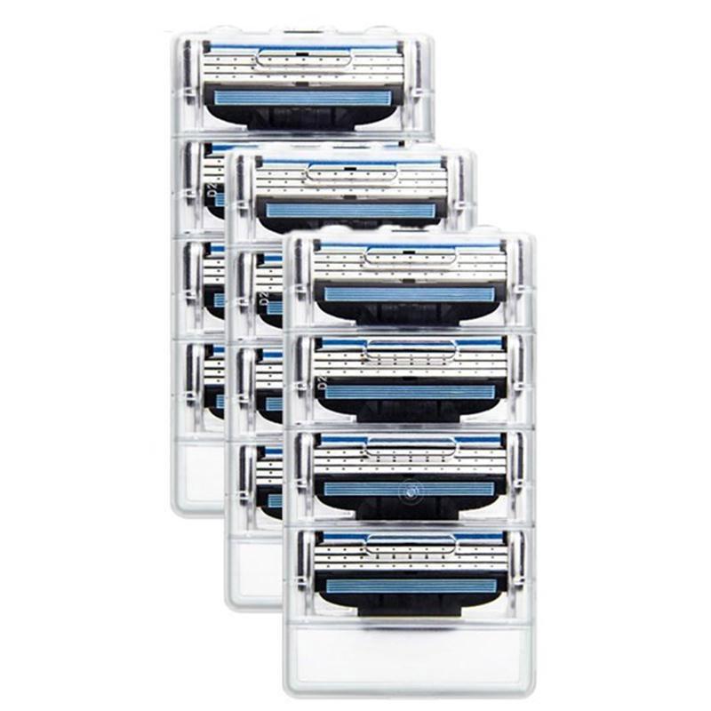 12 шт. кассеты для бритья для мужчин, сменные лезвия для бритья