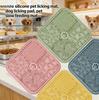 Durable Silicone Pet Licking Mat Slow Feeder for Dogs Cats Anxiety Relief Chew Proof