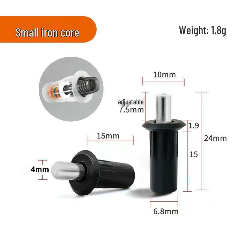 Feder-Teleskop-Türscharnierstift für Möbel und Schrankklappen