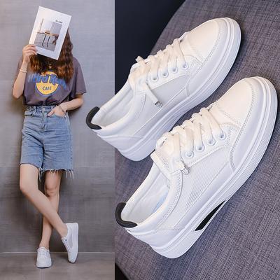 Kleine Witte Schoenen Dames Nieuwe Zomer Dames Schoenen Mesh Ademend Board Schoenen Laag Uitgesneden Casual Net Schoenen Dunne Veelzijdige Schoenen