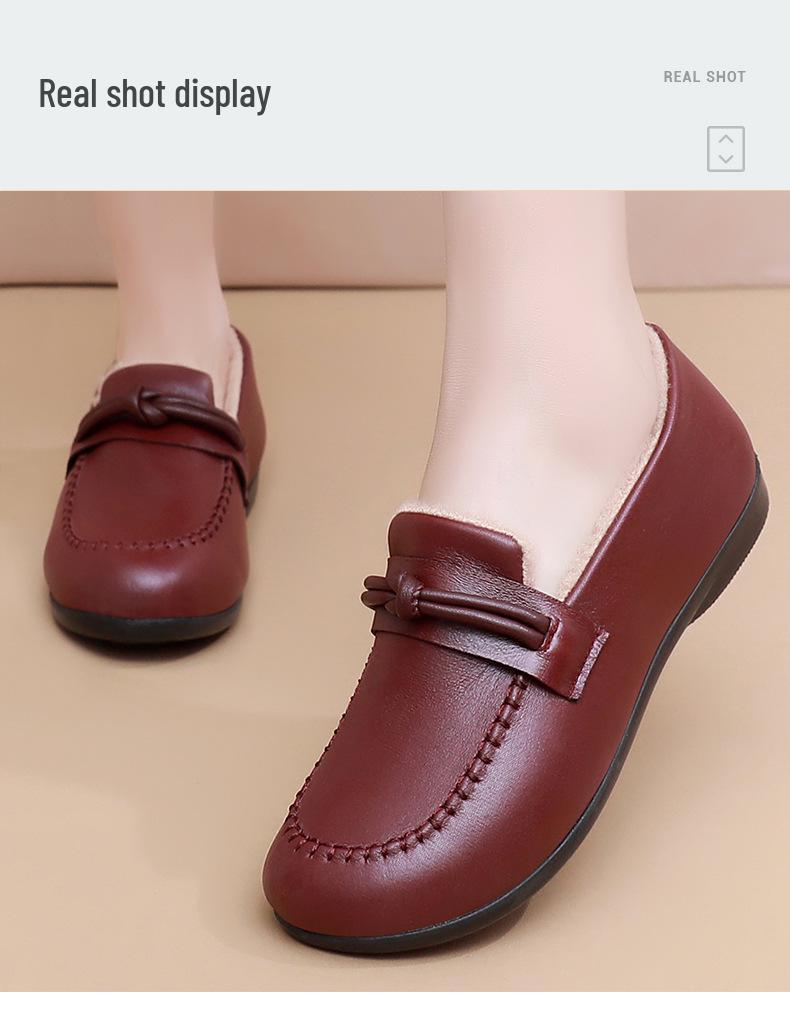 Women's Non-slip Waterproof Winter Cotton Boots – Fashionable, Versatile, Casual Slip-ons