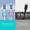 Magnetic Cable Organizer: Nail-Free Self-Adhesive Clip and Tie Holder