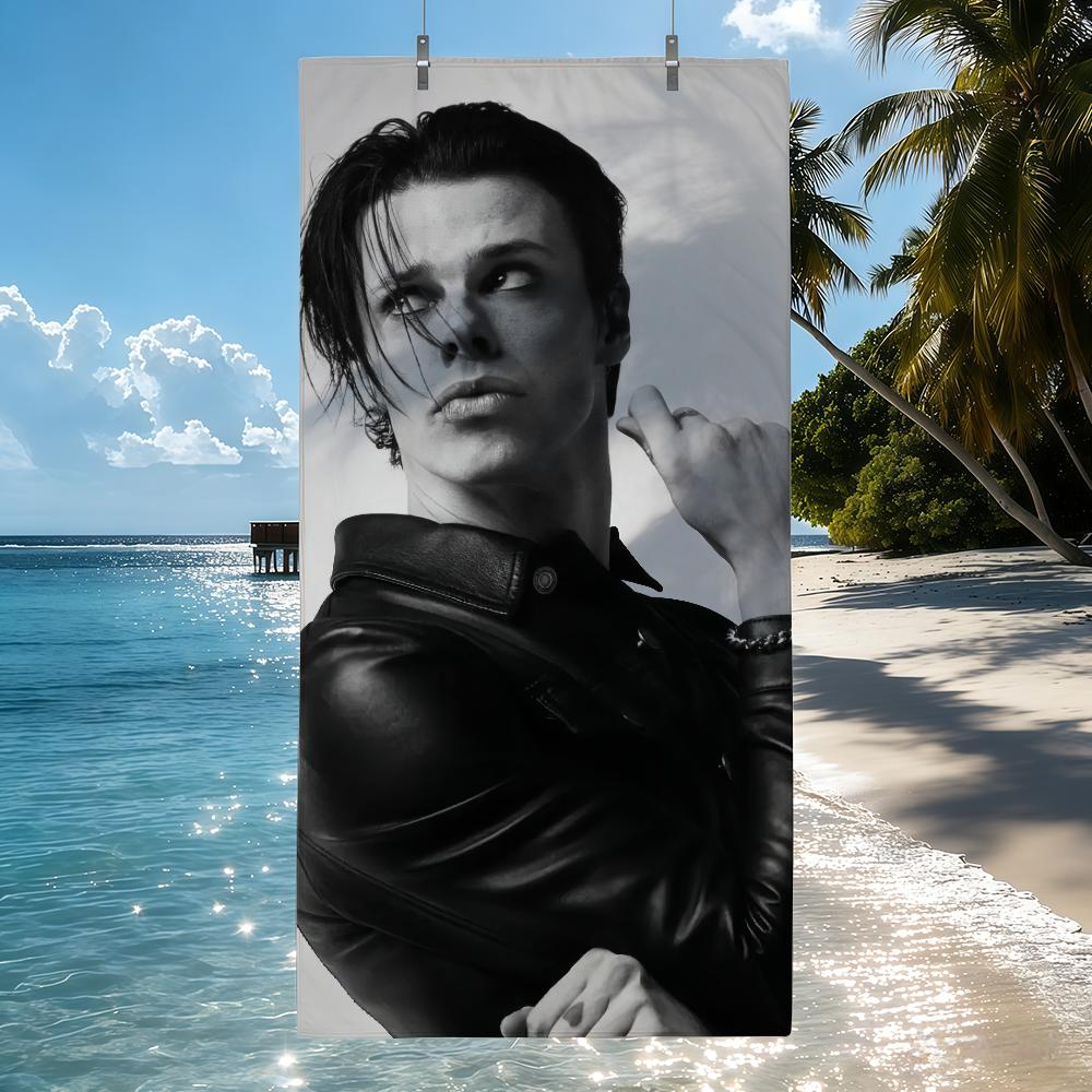 

Singer Yungblud Idols Towel Quick Drying Beach Towels Are Suitable For Swimming Pools Camping Yoga And The Gym W30*H60(CM)