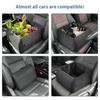 Foldable Car Seat Lumbar Support & Storage Box