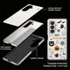 Halloween Ghost Pumpkin Case For Samsung Galaxy Z Fold 8 Ultra 7 6 5 4 Z Fold8 Fold7 Fold6 Fold5 Luxury Plating Leather Skin Phone Cover