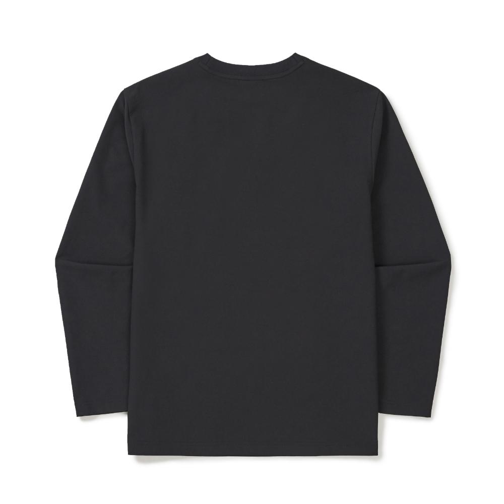 SNOWPEAK Classic Woven Long Sleeve T-shirt Black (S26SMTTL14)