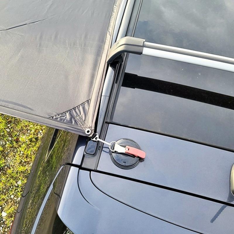 Strong Vacuum Suction Cup For Picnic Rope With Tent Canopy Hook Luggage Strap Holder