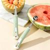 Fruit Scooper And Baller Precise Multi-Functional Handheld Stainless Steel Fruit Carving Cutter For Muskmelon Cantaloupe Avocado