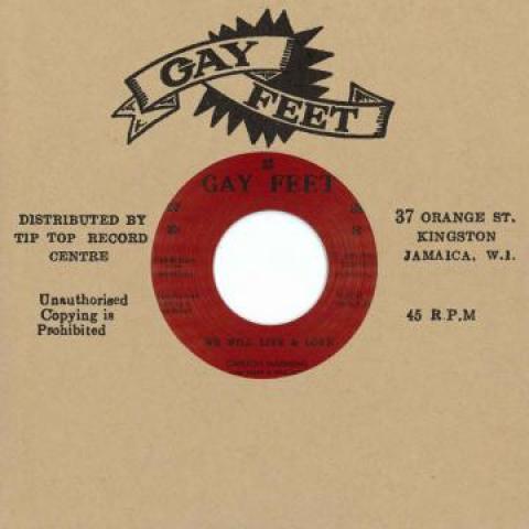 7inch Record CARLTON MANNING / THE SOUL LADS - We Will Live & Love / I Am Yours Fo DSRSP733 Gay Feet/Dub St 1967 Japan Reggae, Ska & Dub Used