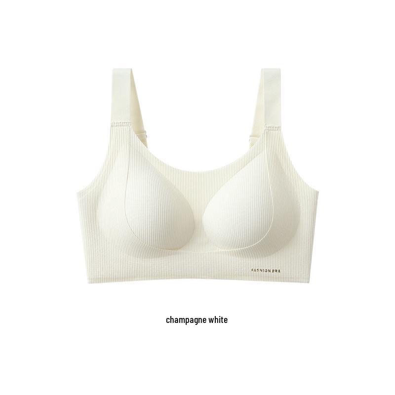 Women's Seamless Lift-Up Sports Bra: Small Chest Support, Wireless, Anti-Sagging, Comfortable, Side Support