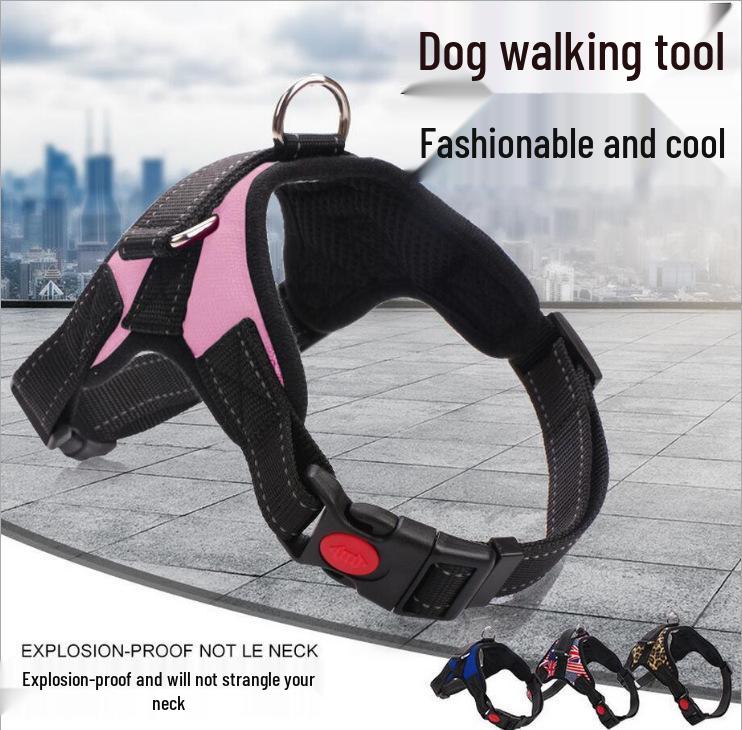 K7 Anti-Zug Hunde Geschirr & Leine Set