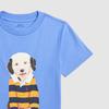 Polo Ralph Lauren Ss24 Letter Animal Print Crew Neck Casual Short Sleeve T-Shirt Kids Tops Harbor-Island-Blue CWPOTSHB8020824-430
