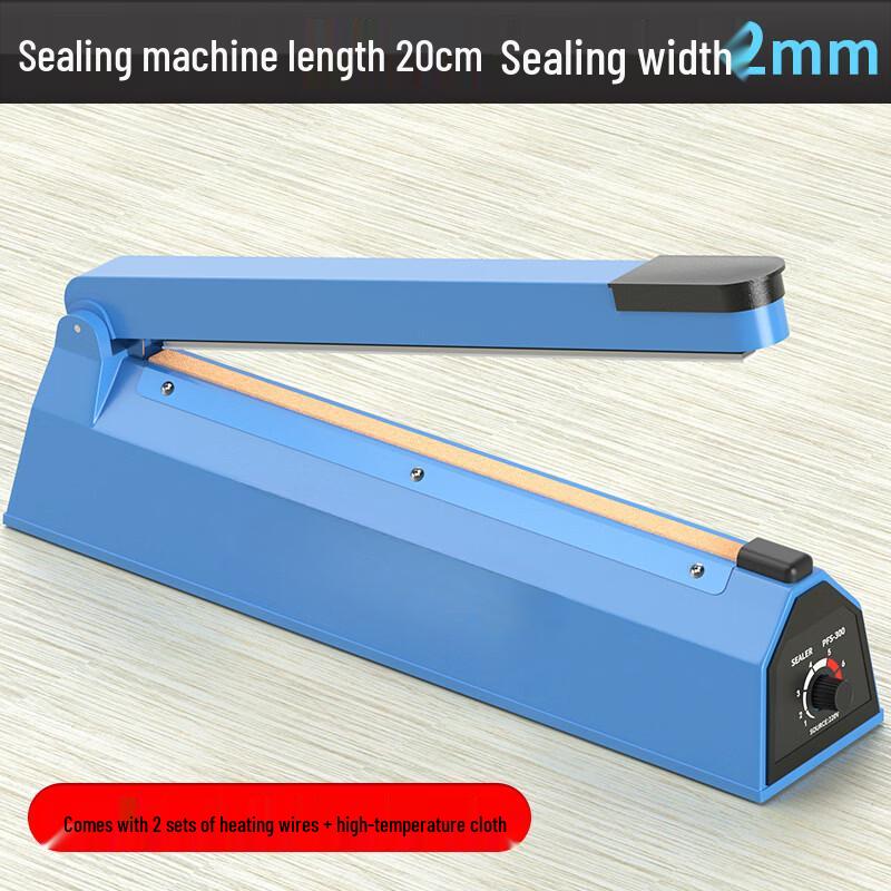 Manual Impulse Sealer for Plastic Bags CN plug (adapter included)