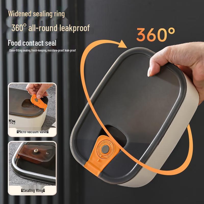 ZISIZ Insulated Microwaveable Lunch Box