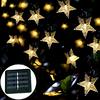 5M/16.4Ft 20LEDs Solar Powered Energy Fairy String Light Lawn Lamp with 8
