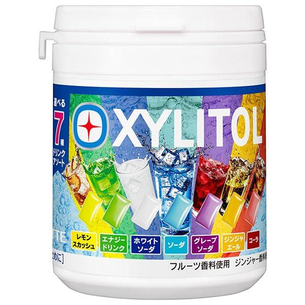 Lotte Xylitol Gum 7 Variety Assortment Bottle Drink 133g x 6 pieces