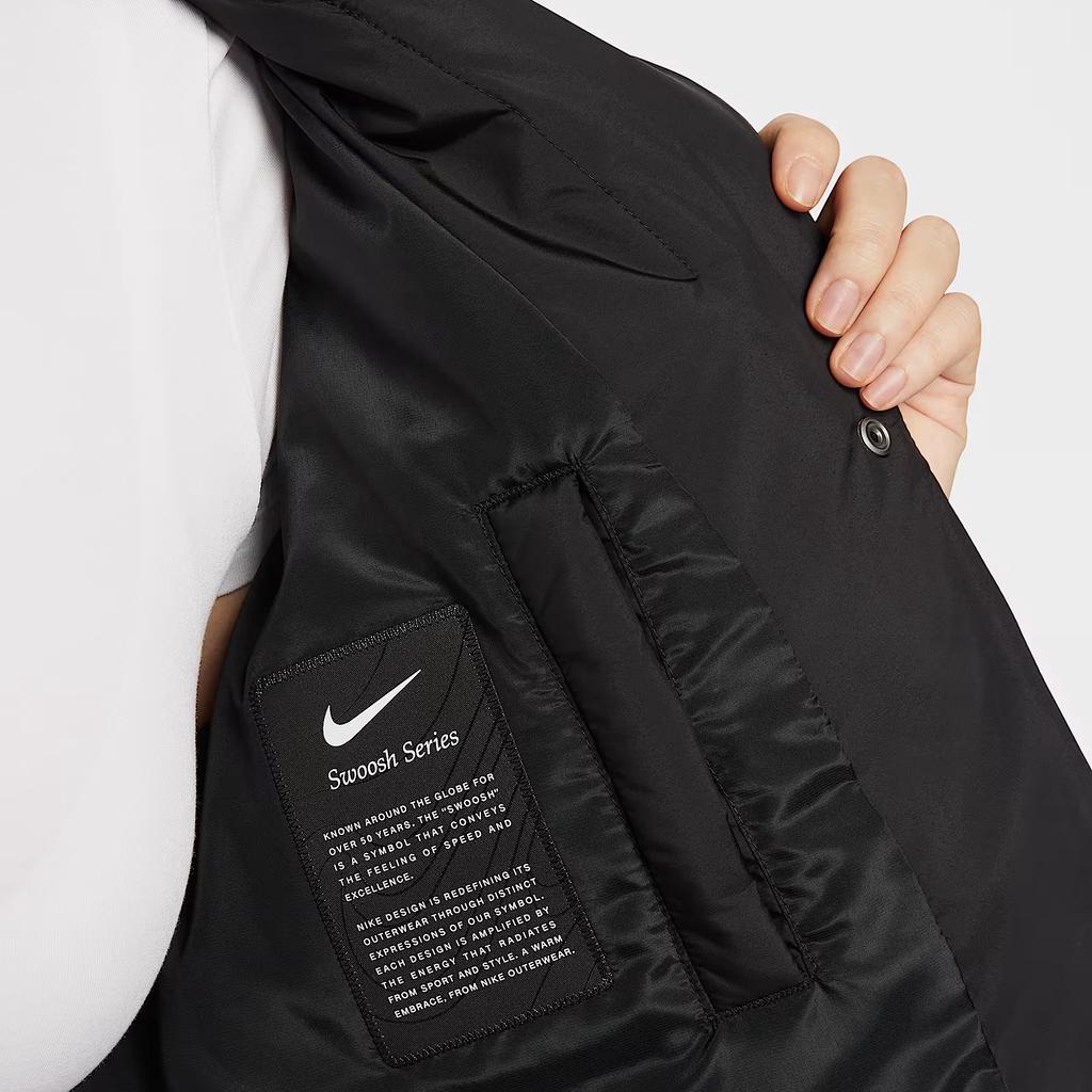 Nike Sportswear FW25 Swoosh Series Therma-FIT Oversized Comfortable Soft Skin-Friendly Down Jacket Women outerwear IB2011-010