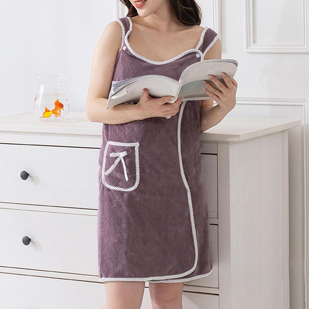 Ręcznik kąpielowy dla kobiet, Wrap prysznicowy, 135 X 80 cm, Szybkoschnący szlafrok na siłownię