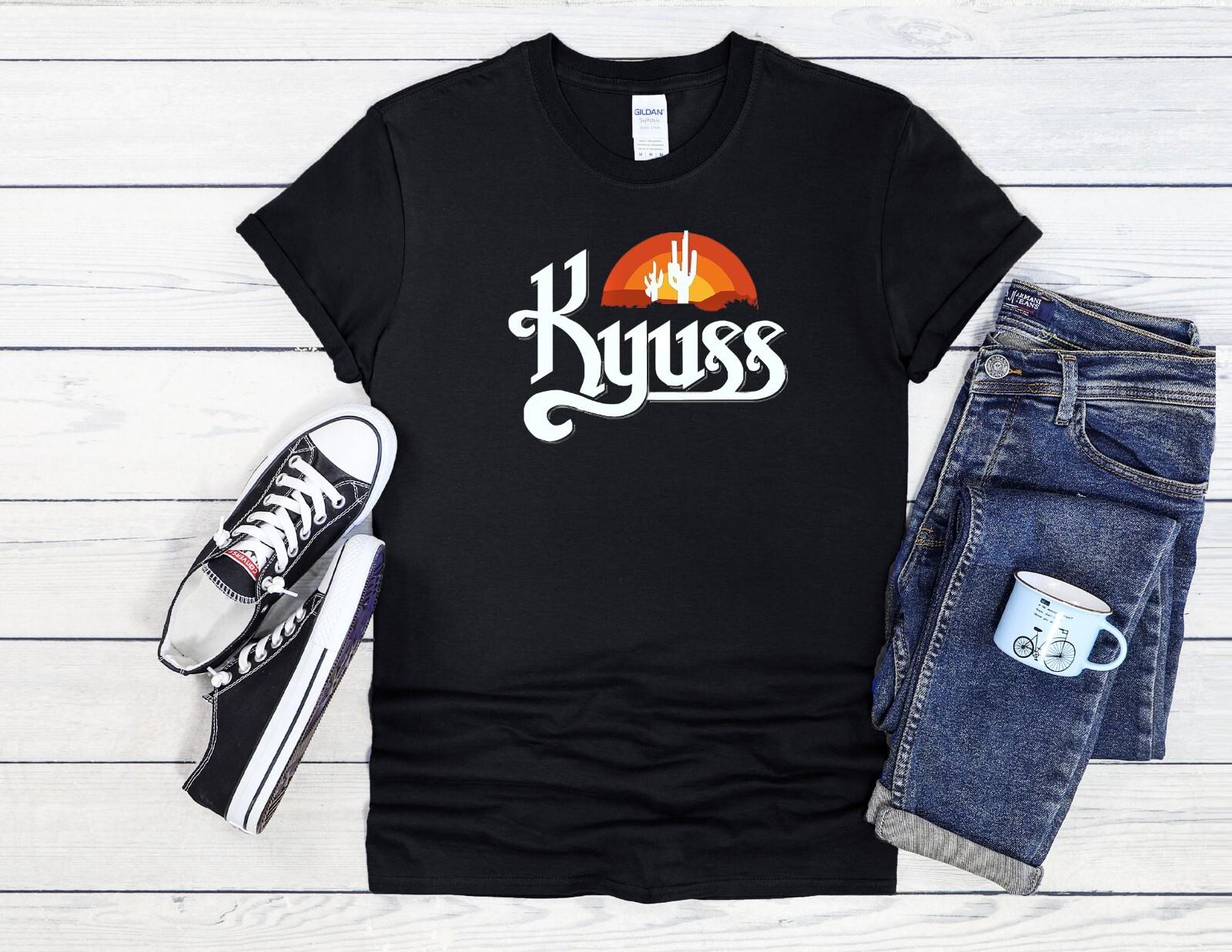 

26 Kyuss Rock Band Music Cool Men Women Unisex Hoodie Baseball T Shirt Top 1876 Unisex T-Shirt XL
