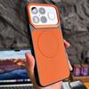 Business Triangle Texture Magnetic Phone Protective Case for Poco F9 Ultra F9Pro F8 Ultra F8 Pro PU Leather Hard PC Wireless Charge Protection Cover