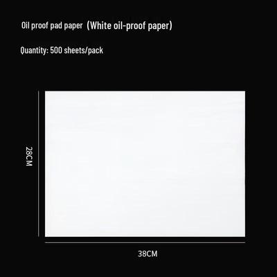 ZISIZ White Greaseproof Deli & Baking Paper Sheets