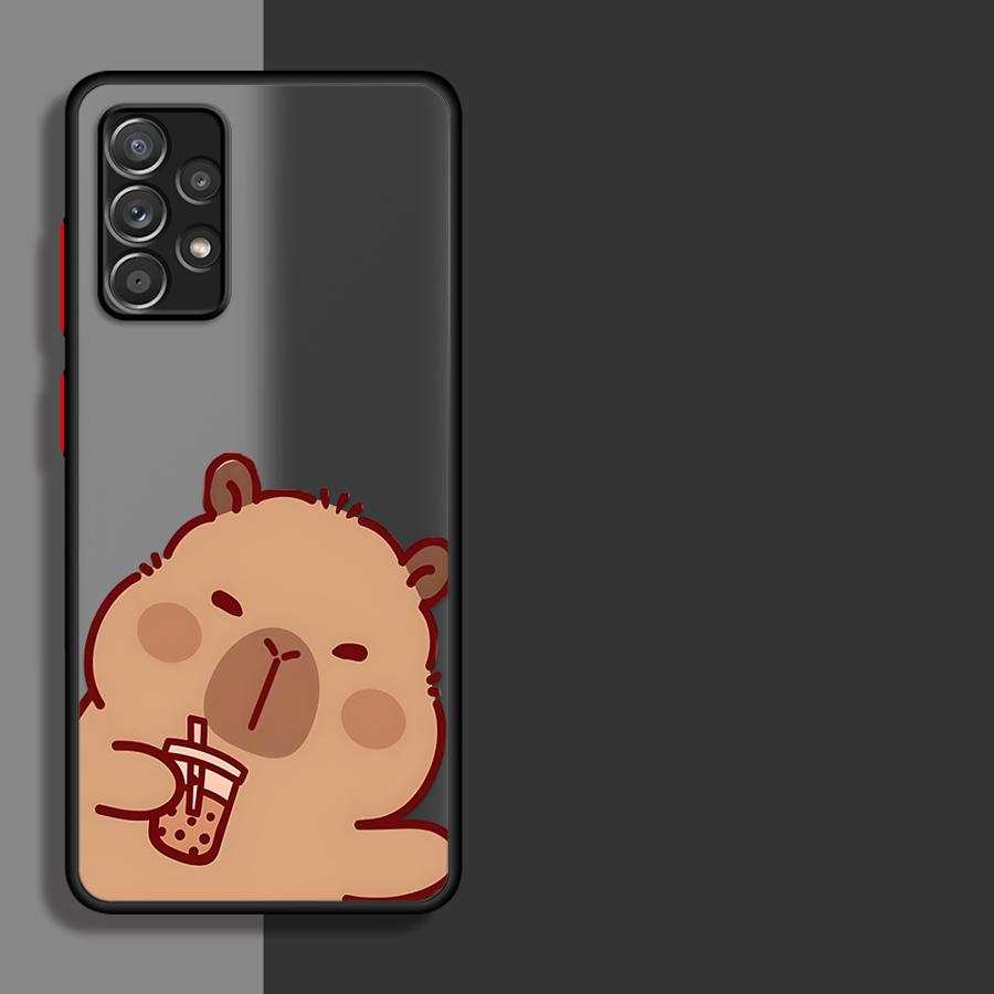 Cute Guinea Pig Case for Samsung Galaxy A73 A33 A16 A15 A54 A35 A52S A72 A14 A23 A53 A34 A36 A56 A55 A17 A52 Phone Cover
