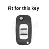 3 Buttons Tpu Key Case Cover For Renault Fluence Clio Megane For Mercedes For Lada Vesta Granta Xray Kalina Priora Sedan Sport