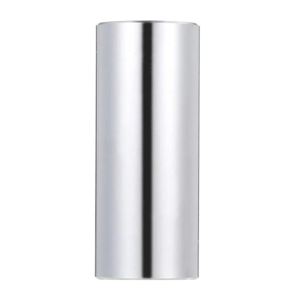 1PC 60MM High Guitar Slide Bar Stainless Steel Metal/Glass Finger Slides for Guitar Bass Banjo Ukulele String Instrument