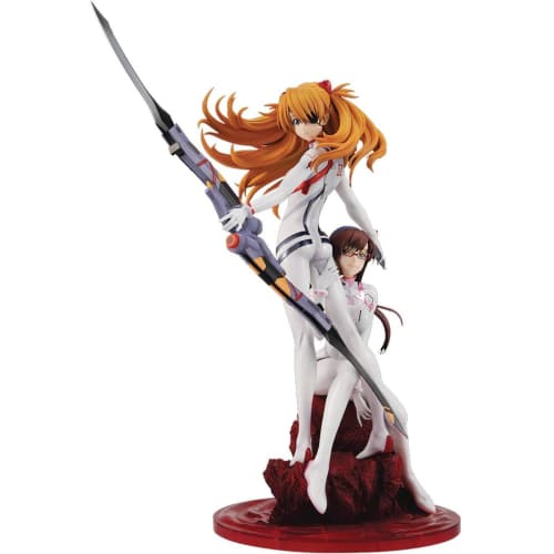 

MegaHouse Precious G.E.M. Evangelion: 3.0+1.0 Thrice Upon a Time Shikinami Asuka Langley & Makinami Mari Illustrious