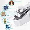 Handheld Sewing Machine Mini Electric Sewing Machine Portable Sewing Machine & Accessories for Garment Curtains Leather