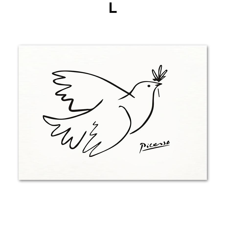 

Абстрактные Пикассо Матисс Ван Гог Япония настенные художественные принты холст живопись эклектичный плакат на скандинавскую тему настенные панно Декор в гостиную 30X40 cm No Framed