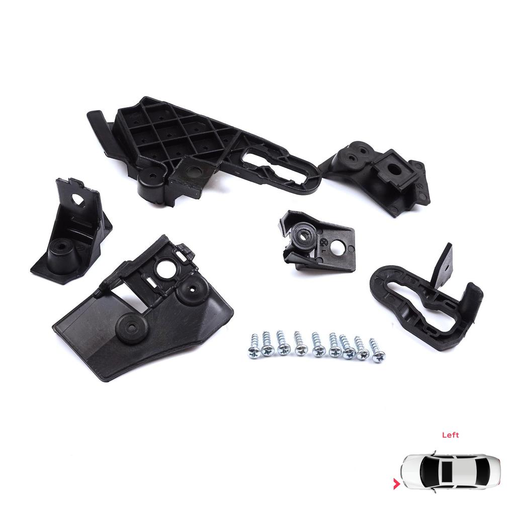 BHL563-1 Headlight Holder Mount Repair Bracket Tab Set Left Side for Seat Leon Cupra MK4 KL1 KL8 2020-On 5FA998225