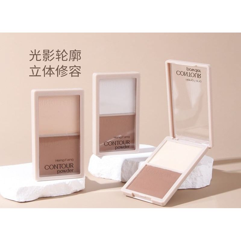 Heng Fang - Light Focus Silky Contouring Highlighter Palette - 2 Types