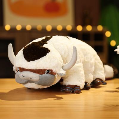 Anime Appa Bull Cow Animals Plush Dolls Toys for Children Christmas Gift Plush The Last Airbender