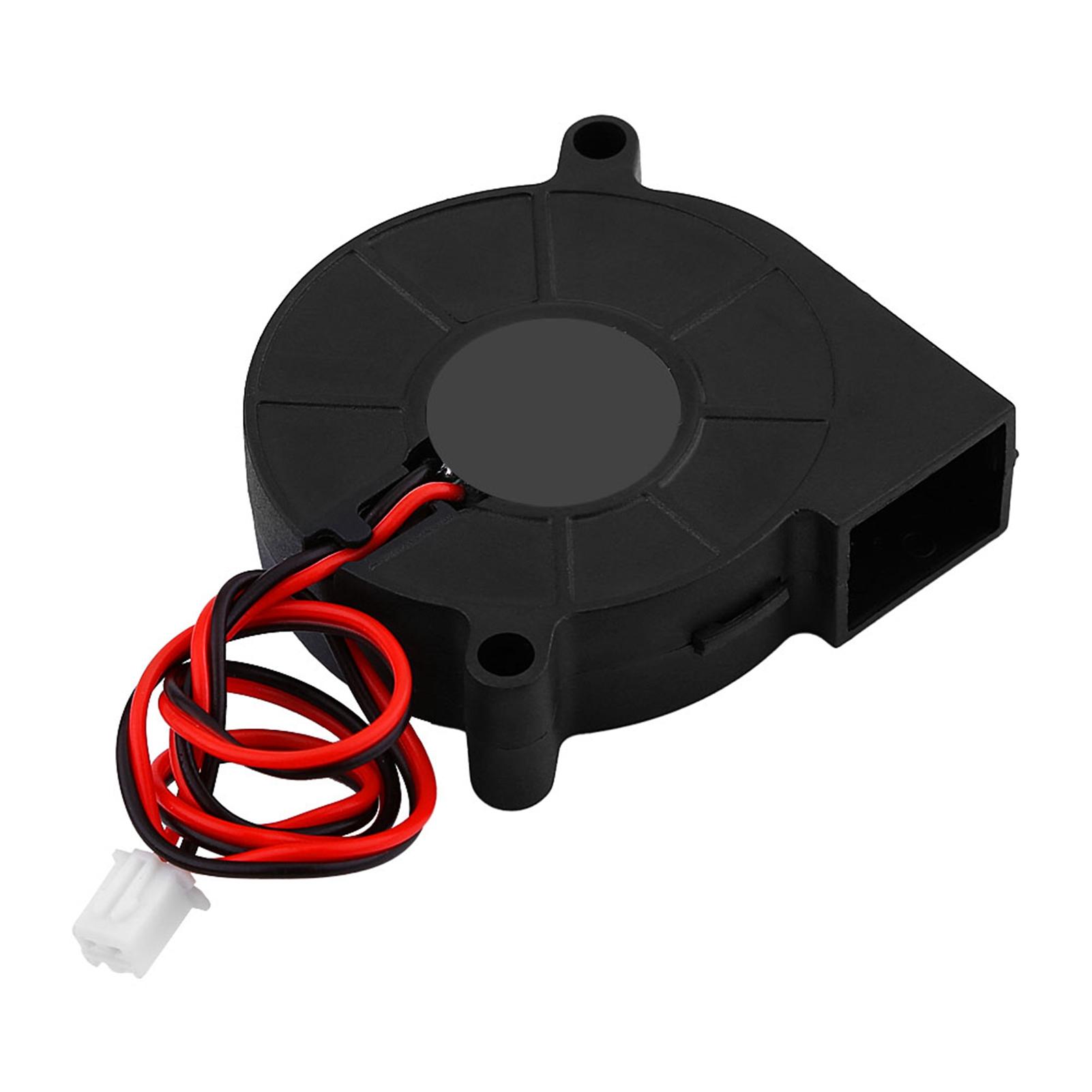 

50*15 мм радиальный вентилятор охлаждения турбовентиляторный охладитель комплект аксессуары для 3D-принтера DC 12V